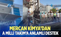 Mercan Kimya’dan A Milli Takım’a anlamlı destek