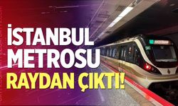İstanbul'da metro raydan çıktı!