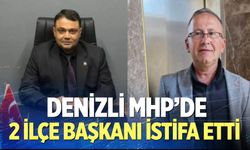 Denizli MHP’de 2 ilçe başkanı görevinden istifa etti