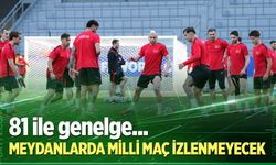Meydanlarda milli maç için dev ekranlar kurulmayacak