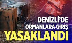 Son Dakika! Denizli'de ormanlara giriş yasaklandı!