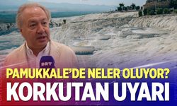 DENTUROD Başkanı Şen'den Pamukkale için korkutan uyarı: "Kaybetmeye yakınız"