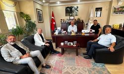 Büyükşehir Heyetinden Çameli Belediyesi'ne Ziyaret