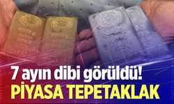 Piyasa tepetaklak: 7 ayın dibi görüldü!
