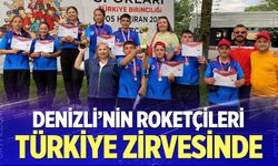 Denizli’nin roketçileri Türkiye Şampiyonasında zirvede