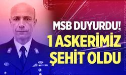 MSB duyurdu: Piyade Astsubay Kıdemli Başçavuş Kenan Şahin şehit oldu