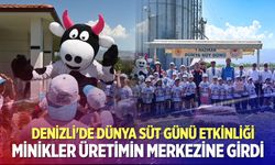 Denizli’de Dünya Süt Günü’nde anlamlı etkinlik