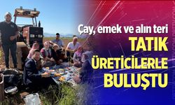 Başkan Tatık tütün emekçileriyle aynı sofrada
