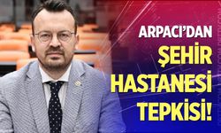CHP’li Arpacı’dan Şehir Hastanesi Tepkisi