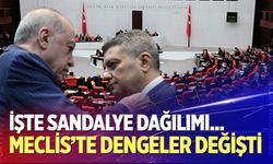 Son istifa ve transferlerin ardından Meclis'te sandalye dağılımı