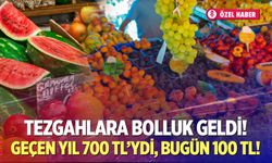 Meyvede bereket, patates ve soğanda yağış etkisi