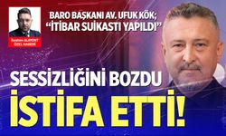 Denizli Barosu Başkanı Av. Ufuk Kök istifa etti… drttv.com’a konuştu!