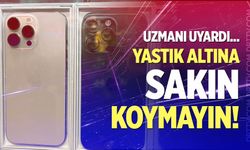 Uyurken telefonunuzu yastığın altına koymayın!