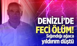 Sığındığı ağaca yıldırım düşen çiftçi hayatını kaybetti