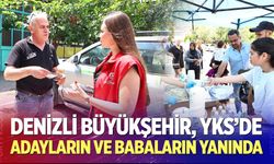 Denizli Büyükşehir, YKS’de adayların ve babaların yanında