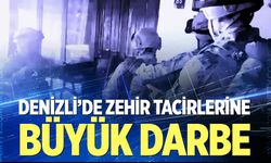 Denizli'de zehir tacirlerine büyük darbe