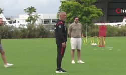 A Milli Futbol Takımı, Miami'deki ilk antrenmanını yaptı