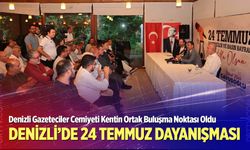 Denizli’de 24 Temmuz Dayanışması