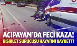 Acıpayam'da feci kaza!