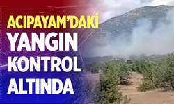 Acıpayam’daki orman yangını kontrol altına alındı
