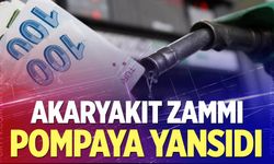 Akaryakıt zammı pompaya yansıdı
