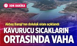 Akbaş Barajı'nda rekor doluluk: Sıcak havaya rağmen…