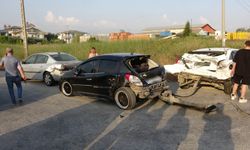 4 araçlı zincirleme kaza