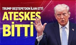 Trump: "İran ile ateşkes bence bitti"