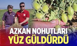 Azkan nohutları yüz güldürdü