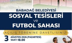 Babadağ’da Sosyal Tesisler görkemli törenle açılıyor