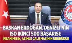 Başkan Erdoğan, Denizli’nin İSO İkinci 500 Başarısı : İnsanımızın, Azimle Çalışmasının Ürünüdür