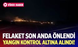 Yerleşim Yerlerini Tehdit Eden Yangın Kontrol Altında!