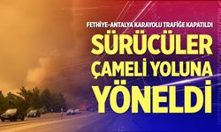 Yangın Trafiği Çameli Yoluna Taşındı