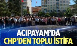 Acıpayam'da CHP'den toplu istifa