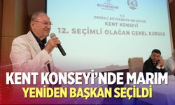 Kent Konseyi’nde Ali Marım güven tazeleyerek yeniden başkan seçildi