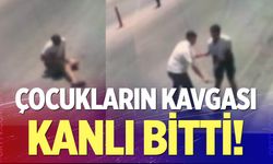 Çocukların kavgası kanlı bitti!