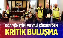 DOA yönetimi’nden Vali Köşger’e ziyaret