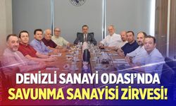 Denizli Sanayi Odası’nda savunma sanayi zirvesi…