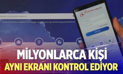 e-Devlet'e giren milyonlarca kişi aynı ekranı kontrol ediyor