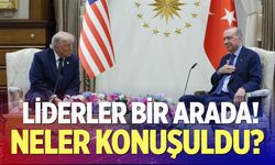 Liderler bir arada! Neler konuşuldu?