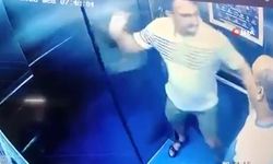 Eski yöneticiler asansörde karşılaşınca yumruklar havada uçuştu