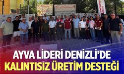 Ayva Lideri Denizli'de Kalıntısız Üretim Desteği