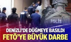 Denizli'de büyük FETÖ operasyonu