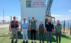 Denizli'de Orman Yangınlarına Karşı Nöbet Sürüyor