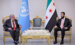 Guterres, Suriye Devlet Başkanı Şara ile görüştü