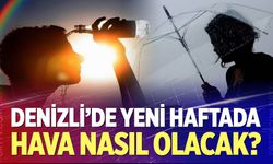 Denizli'de yeni haftada hava nasıl olacak?