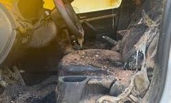 İsrailli yerleşimciler Batı Şeria'da camiyi ateşe verdi