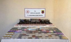 Bin paket kaçak sigara ele geçirildi