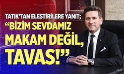 Başkan Tatık’tan eleştirilere yanıt; “Bizim sevdamız makam değil, Tavas!”