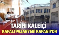 Tarihi Kaleiçi Kapalı Pazaryeri Kapanıyor